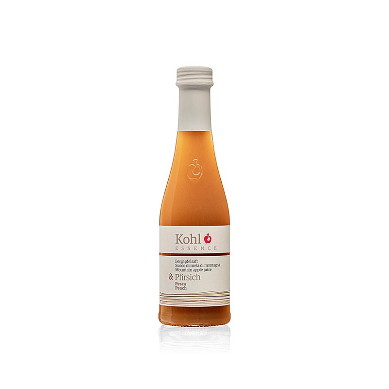 ESSENCE bjerg æblejuice + fersken, kål - 200 ml - Flaske