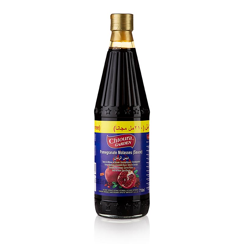 Grenadine Melasse (granaatappelsiroop), Chtoura Garden - 710ml - Fles