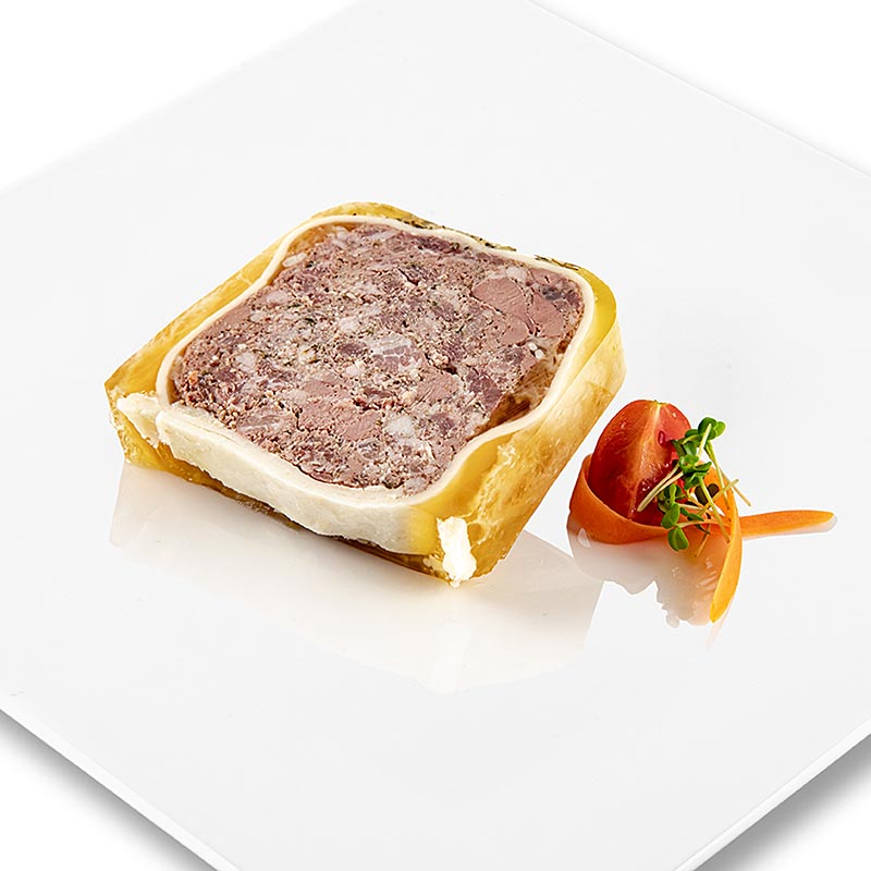 Terrine van kippenlever, rougie - 1 kg - Pe-shell Terrine van kippenlever, rougie - 1 kg - Pe-shell