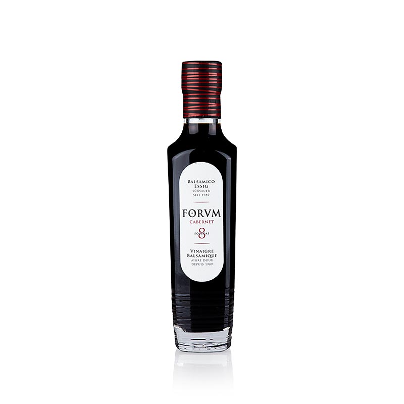 Vinaigre de Cabernet Sauvignon, vieilli en futs de bois, FORVM - 500 ml - Bouteille