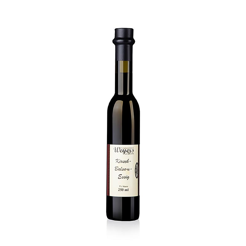 Vinaigre balsamique aux cerises Weyers, 5% dacide - 250 ml - bouteille