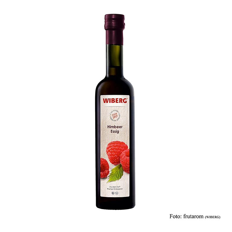 Vinaigre de framboise Wiberg, 5% d`acide, 500 ml, Bouteille