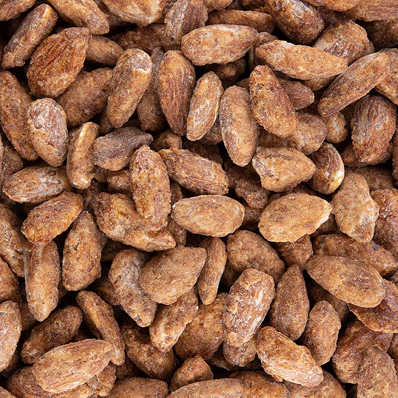 Burnt almonds, with cinnamon and bourbon vanilla - 1 kg - Pe-bucket