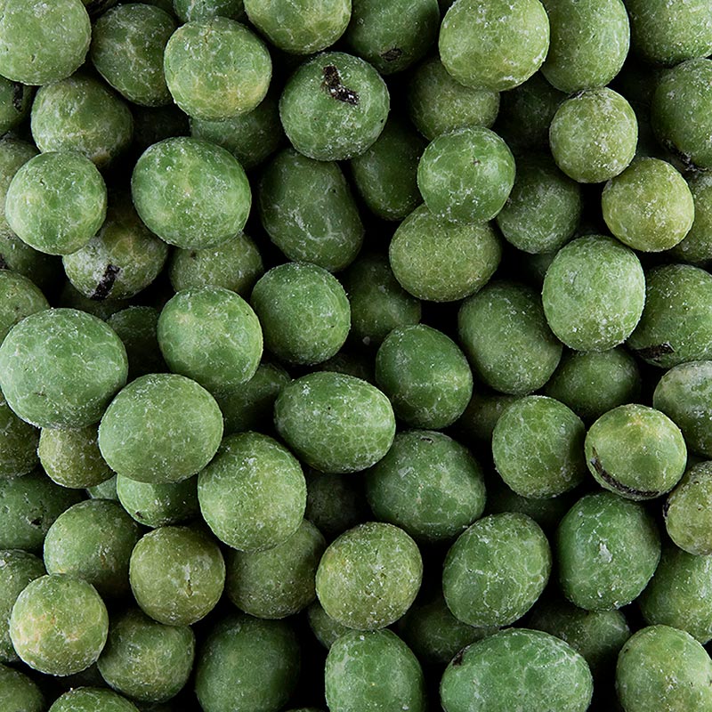 Jordnødder med wasabi og tangstykker, krydret, bar snack - 1 kg - taske