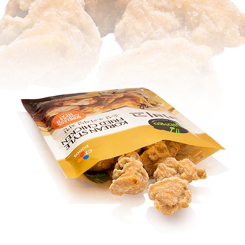 Korean style fried chicken, frit. Chicken pieces, Bibigo - 350g - bag