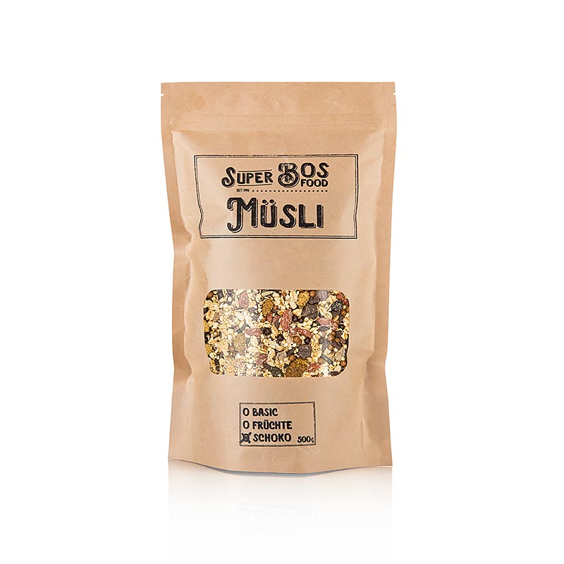 Super muesli - chocolate - 500g - bag