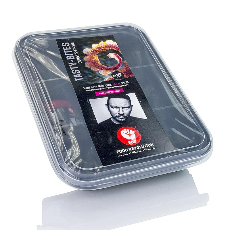 Tasty Bites Octupus-Kimshi - Risbaseret fingermad til stegning - 160 g, 215 stk - Pap