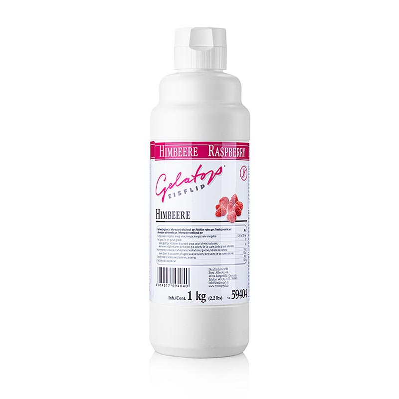 Himbeerenflip - Gelatop, Dreidoppel, No. 594 - 1 l - Pe-flasche