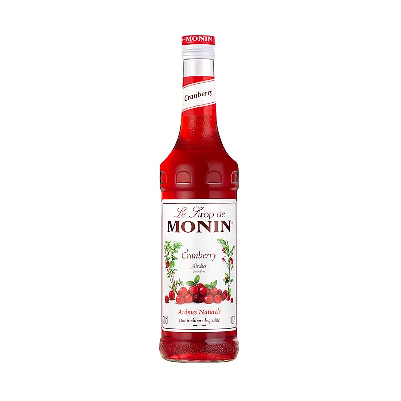 Monin Cranberry Sirup - 700 ml - Flasche