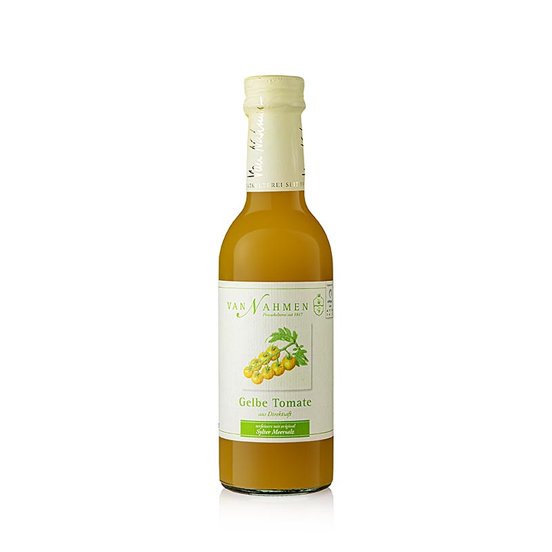 YELLOW tomato direct juice, van Nahmen, ORGANIC - 250ml - Bottle