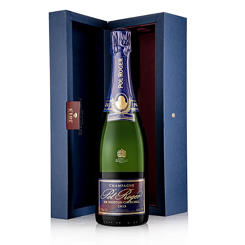 Champagner Pol Roger 2013er Sir Winston Churchill, brut, 12,5% vol., 97 WS - 750 ml - Flasche