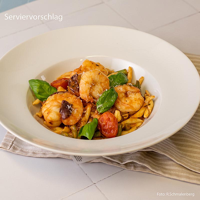 Black Tiger prawns, headless and shell-less, approx. 16-24 pieces, Goumaitre - 1 kg - bag