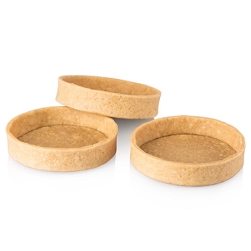 Dessert - Tartelettes Veganistisch, Ø 75 x 16 mm h, La Rose Noire - 990 g, 45 st - Karton