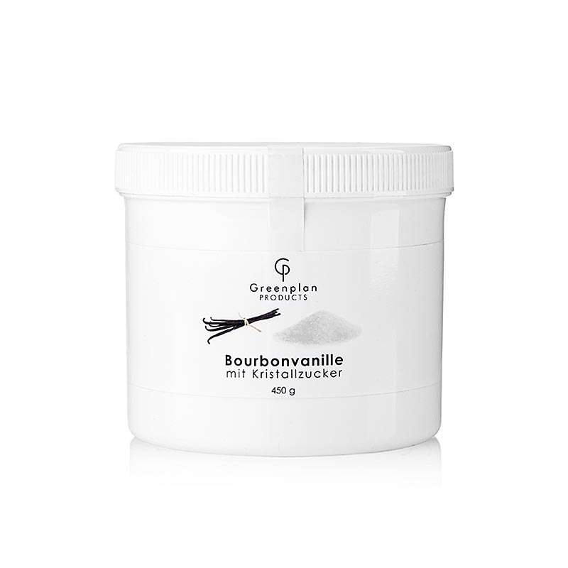 Vanillezucker, mit 5% echter Bourbon-Vanille - 450 g - Pe-dose