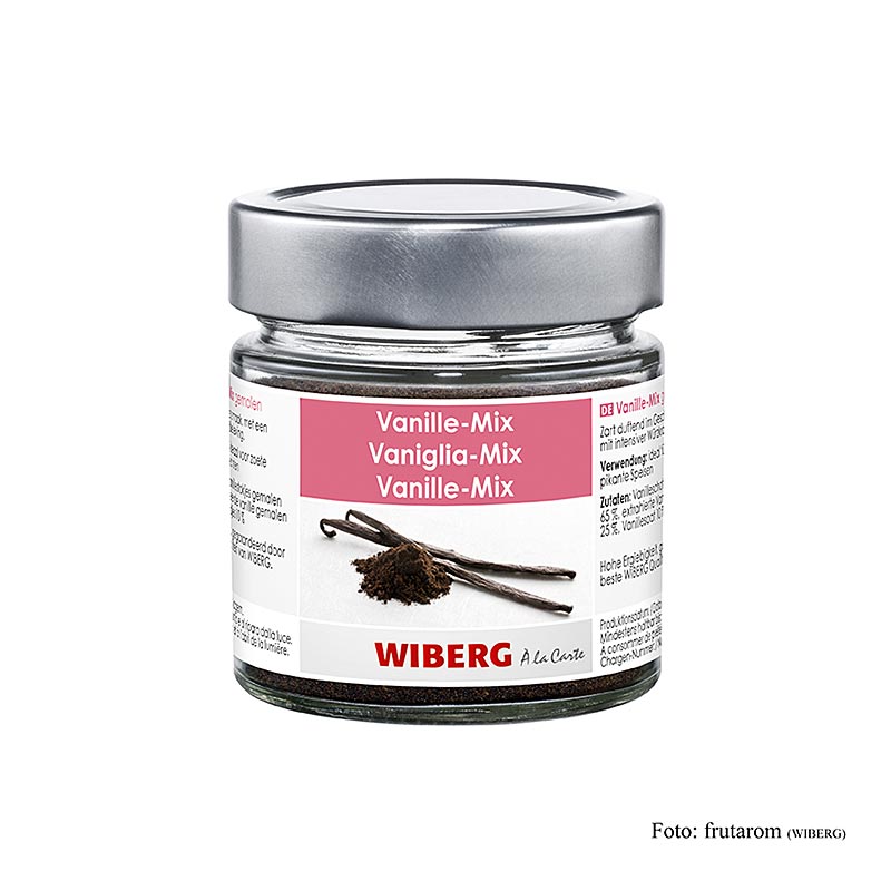 Wiberg Vanille Mix, gemahlen - 100 g - Glas