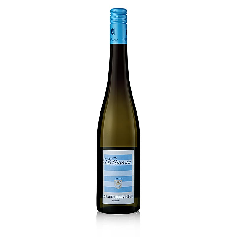 2022er Grauburgunder, trocken, 12,5% vol., Wittmann, BIO - 750 ml - Flasche 2022er Grauburgunder, trocken, 12,5% vol., Wittmann, BIO - 750 ml - Flasche