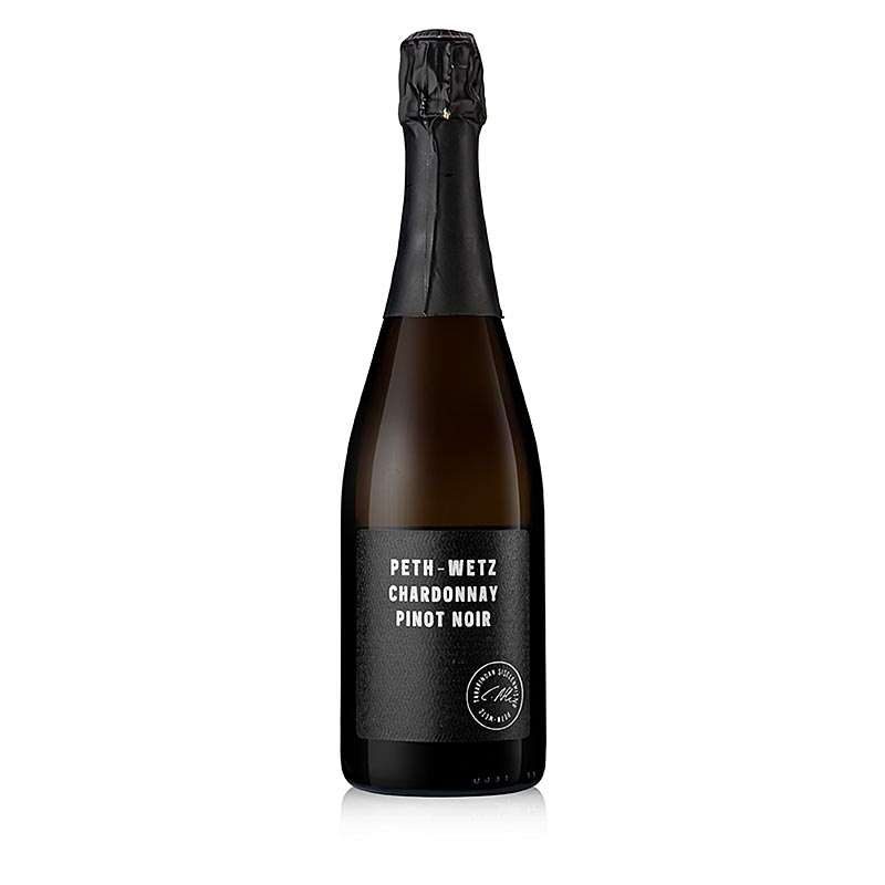 2018er Chardonnay & Pinot Noir, Brut Nature Sekt, 12% vol., Peth-Wetz - 750 ml - Flasche