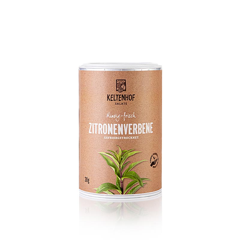 Lemon verbena, sliced, freeze-dried, Keltenhof - 20g - can