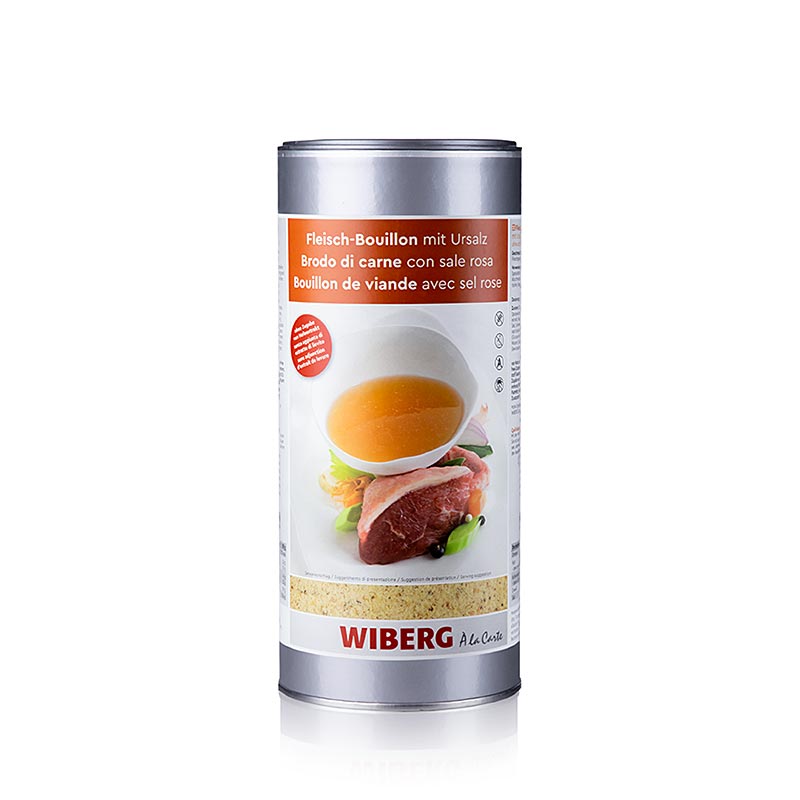 Wiberg vleesbouillon met Ursalz, zonder zichtbare Onderdelen (281119) - 1,2 kg - aroma doos