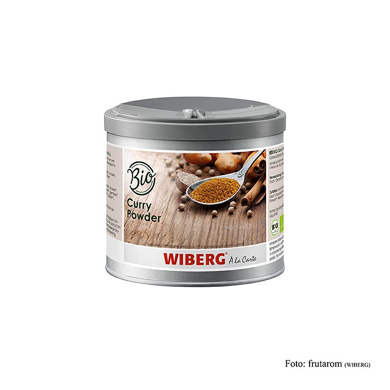 WIBERG curry BIO, doux, poudre - 250 g - Sans danger pour les aromes