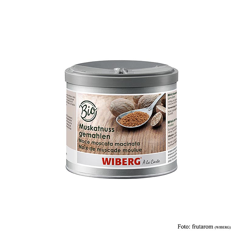 WIBERG BIOLOGISCHE nootmuskaat, gemalen - 260g - Aroma veilig