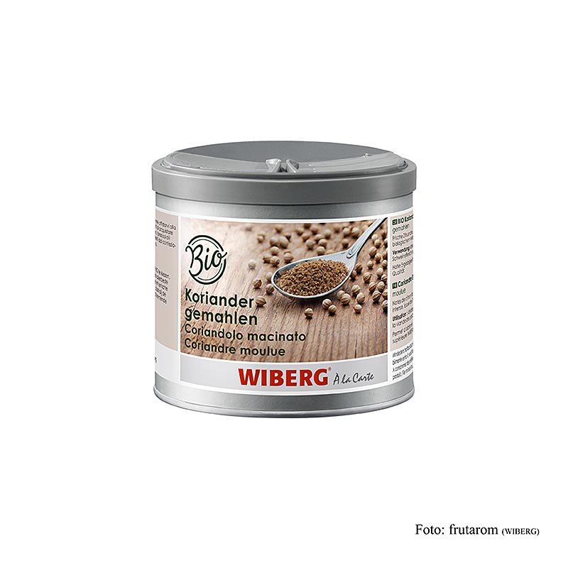 Coriandre BIO WIBERG, moulue - 190g - Sans danger pour les aromes