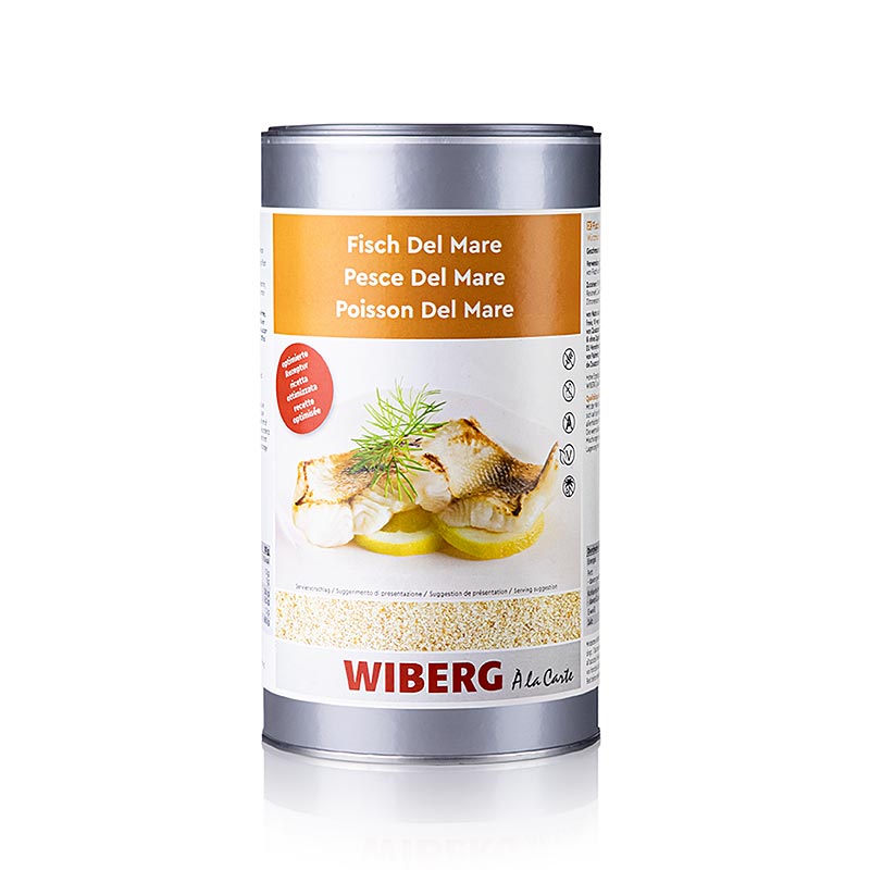 Wiberg Fisch Del Mare seasoning mix with sea salt - 1 kg - aroma box