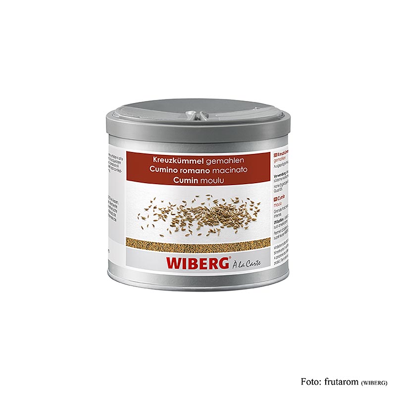 Cumin moulu Wiberg - 250 g - Sans danger pour les aromes