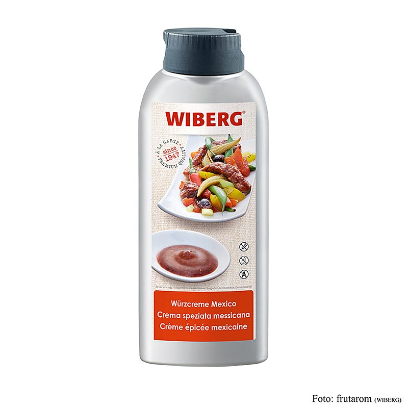 Wiberg-kruidencrème, Mexicaanse stijl, voor marineren en verfijnen (knijpfles) - 660 g - PE fles