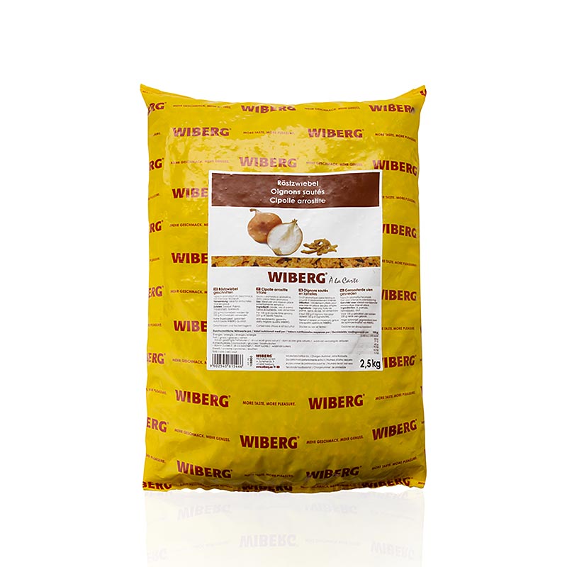 Wiberg fried onions, sliced - 2.5kg - bag