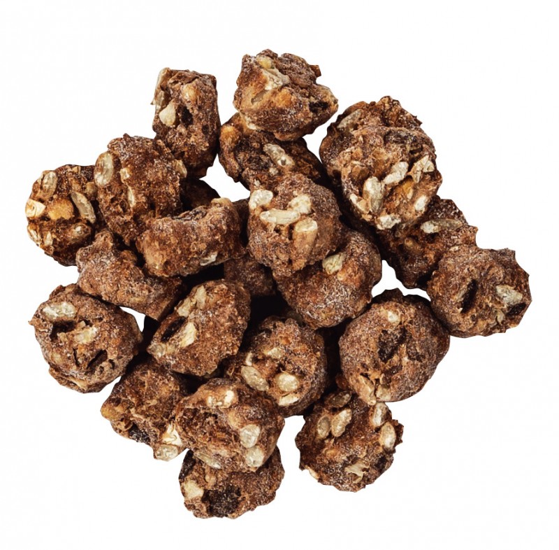 Bouchées de granola au chocolat, bio, gf, Granola au chocolat, Sans gluten, Bio, Généreux - 300 grammes - paquet
