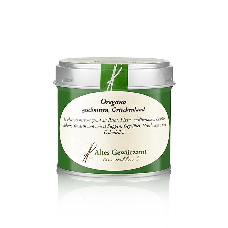 Oregano, gesneden, Griekenland, Altes Gewürzamt, Ingo Holland - 20g - kan