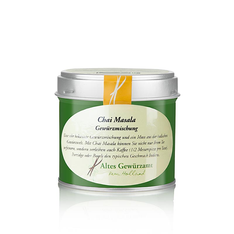 Chai Masala Gewürzmischung, Altes Gewürzamt, Ingo Holland - 60 g - Dose Chai Masala Gewürzmischung, Altes Gewürzamt, Ingo Holland - 60 g - Dose