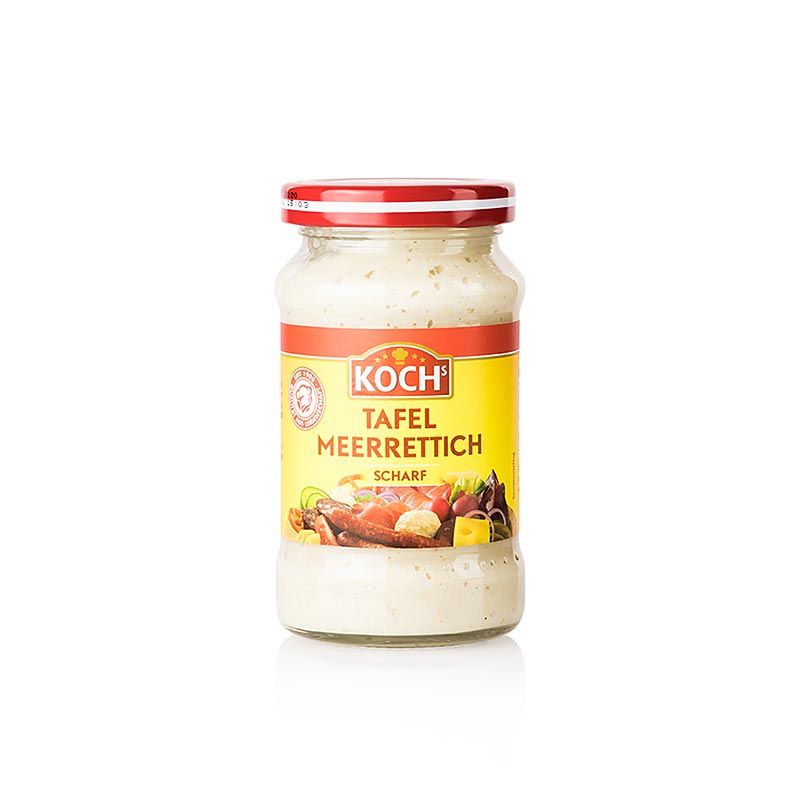 Table horseradish, Kochs - 200 g - Glass