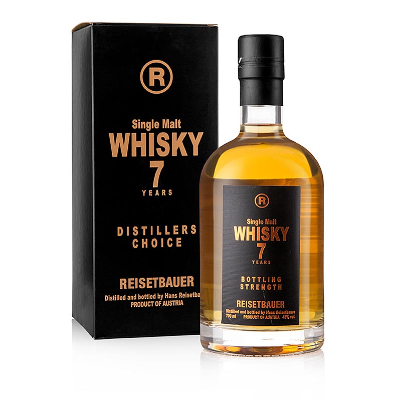 Single Malt Whiskey Reisebauer, 7 years, 43% vol. - 700 ml - bottle