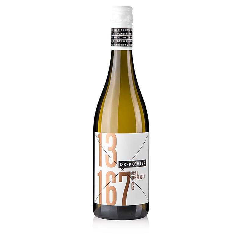 2022 Pinot Gris, droog, 12,5% vol., Dr. Houtskool brander - 750ml - Fles