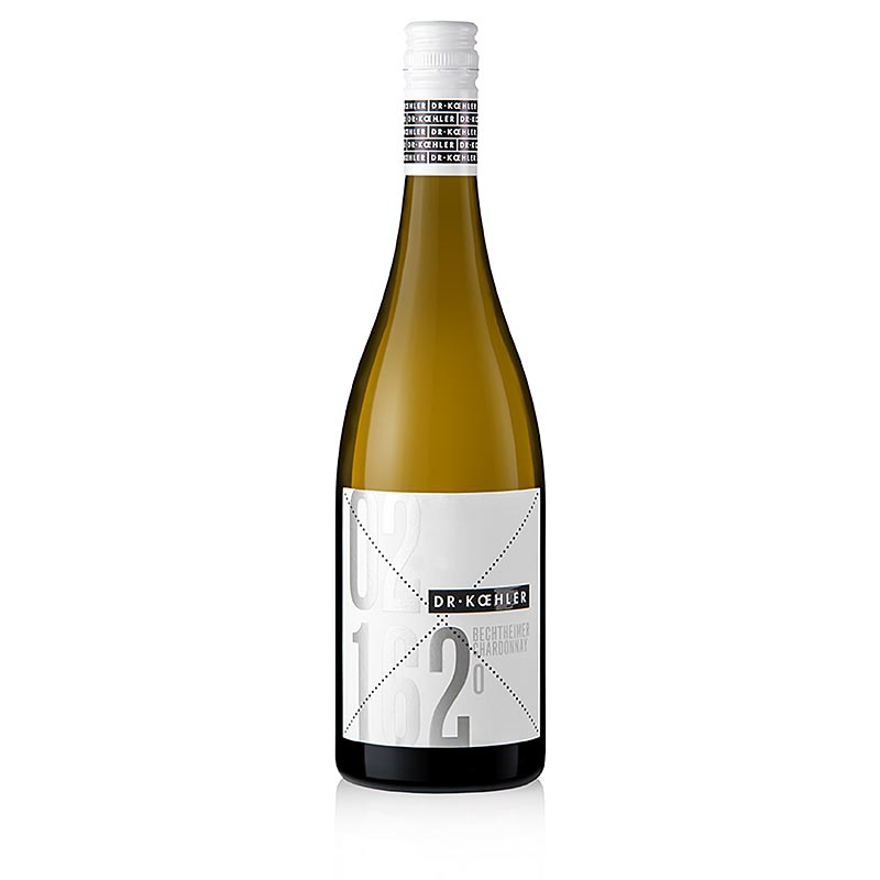 2018er Bechtheimer Chardonnay trocken, 12,5% vol., Dr. Koehler - 750 ml - Flasche