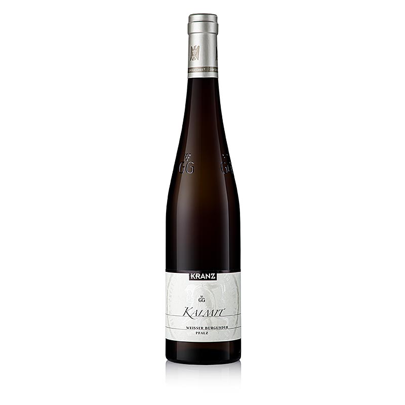 2020er Kalmit Weißer Burgunder GG, trocken, 13,5% vol., Kranz, BIO VEGAN - 750 ml - Flasche