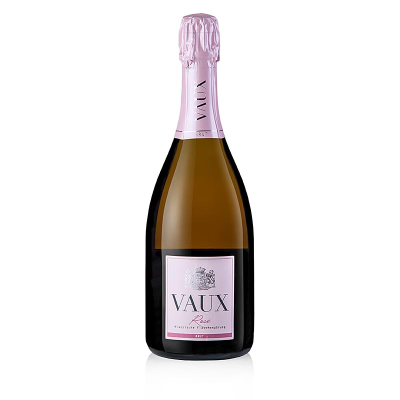2021 Rose brut sparkling wine, 12% vol., Vaux Castle - 750ml - Bottle