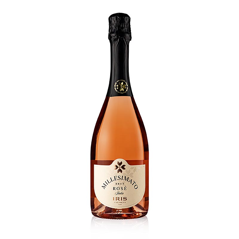 2021er Spagnolo Spumante, Rose, brut Sekt, Iris Vigneti - 750 ml - Flasche