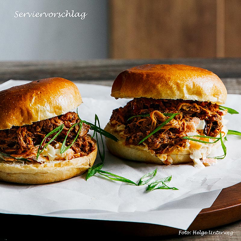 Herdefinieer Pulled Pork, veganistisch varkensvlees - 1 kg - tas