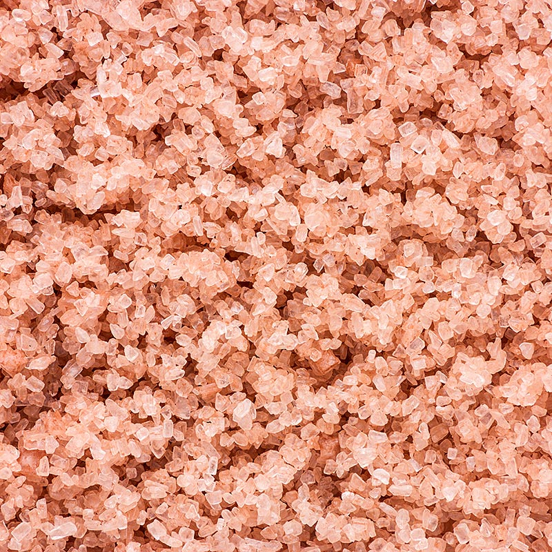 Palmeø, lyserødt stillehavssalt, vulkansk lerdekoreret salt, groft - 1 kg - taske
