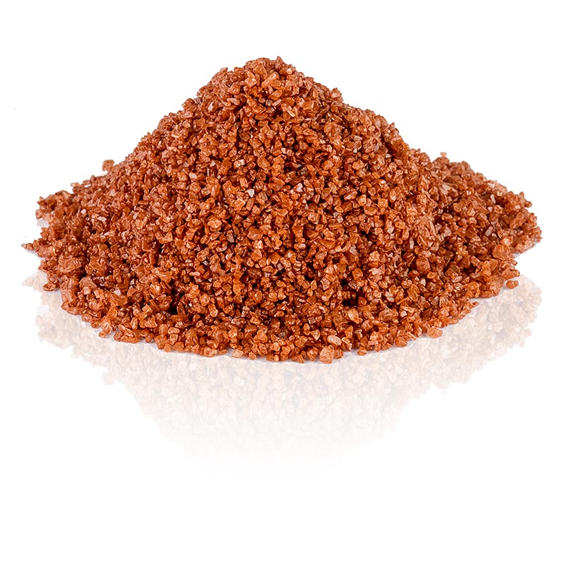 Palm Island, red Pacific salt, decorative salt with red clay, coarse, Hawaii - 1 kg - bag