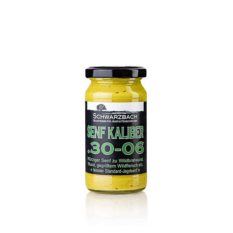 Calibre moutarde Kornmayer 40.06, moutarde de chasse standard - 210ml - Verre