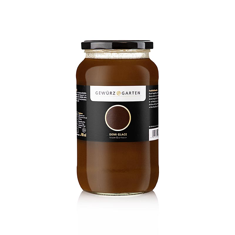 Gewürzgarten Demi Glace, küchenfertig 1:1 - 900 ml - Glas