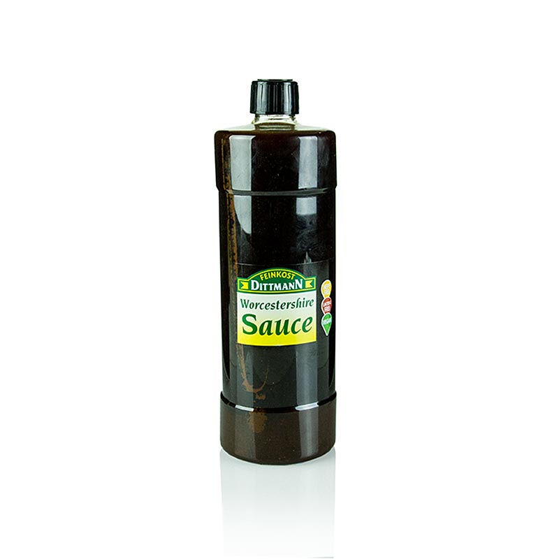 Worcestershire Sauce, Feinkost Dittmann - 1 l - Flasche