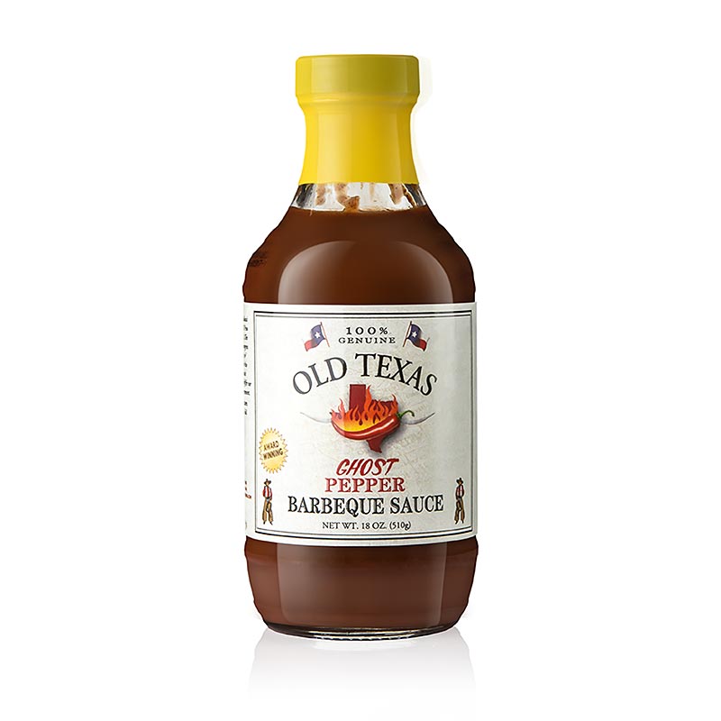 Old Texas - Ghost Pepper BBQ Sauce - 455ml - Bottle