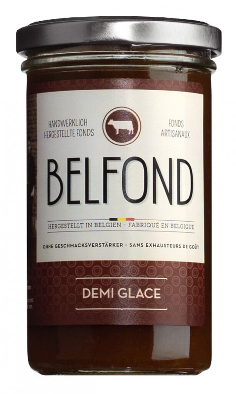 Demi Glace, Demi Glace, Belfond - 240 ml - glas