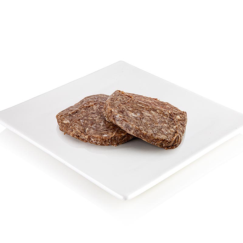 Top Beef Volbloed Wagyu Burger Pasteitjes - 360g, 2 x 180g - vacuüm Top Beef Volbloed Wagyu Burger Pasteitjes - 360g, 2 x 180g - vacuüm