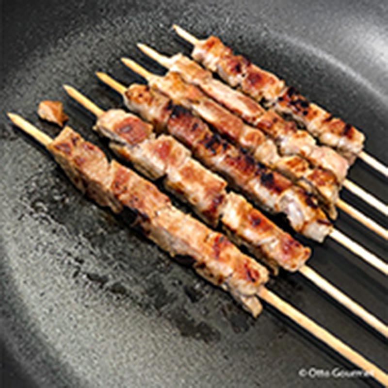 Iberico grilled skewers Abanico Ribs from Iberico pork Otto Gourmet - approx. 150 g, approx. 5 pcs - vacuum Iberico grilled skewers Abanico Ribs from Iberico pork Otto Gourmet - approx. 150 g, approx. 5 pcs - vacuum